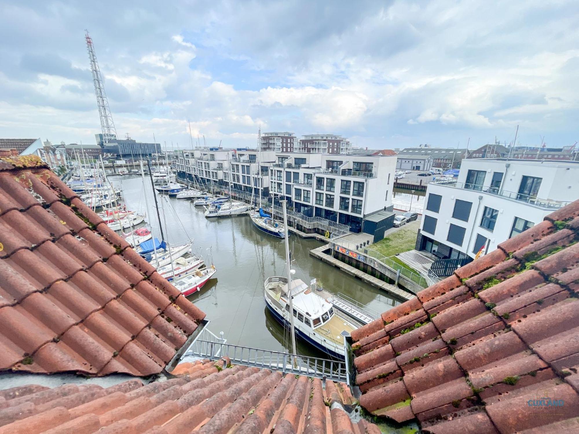 Urlaub Direkt In Der City Marina Cuxhaven Kültér fotó