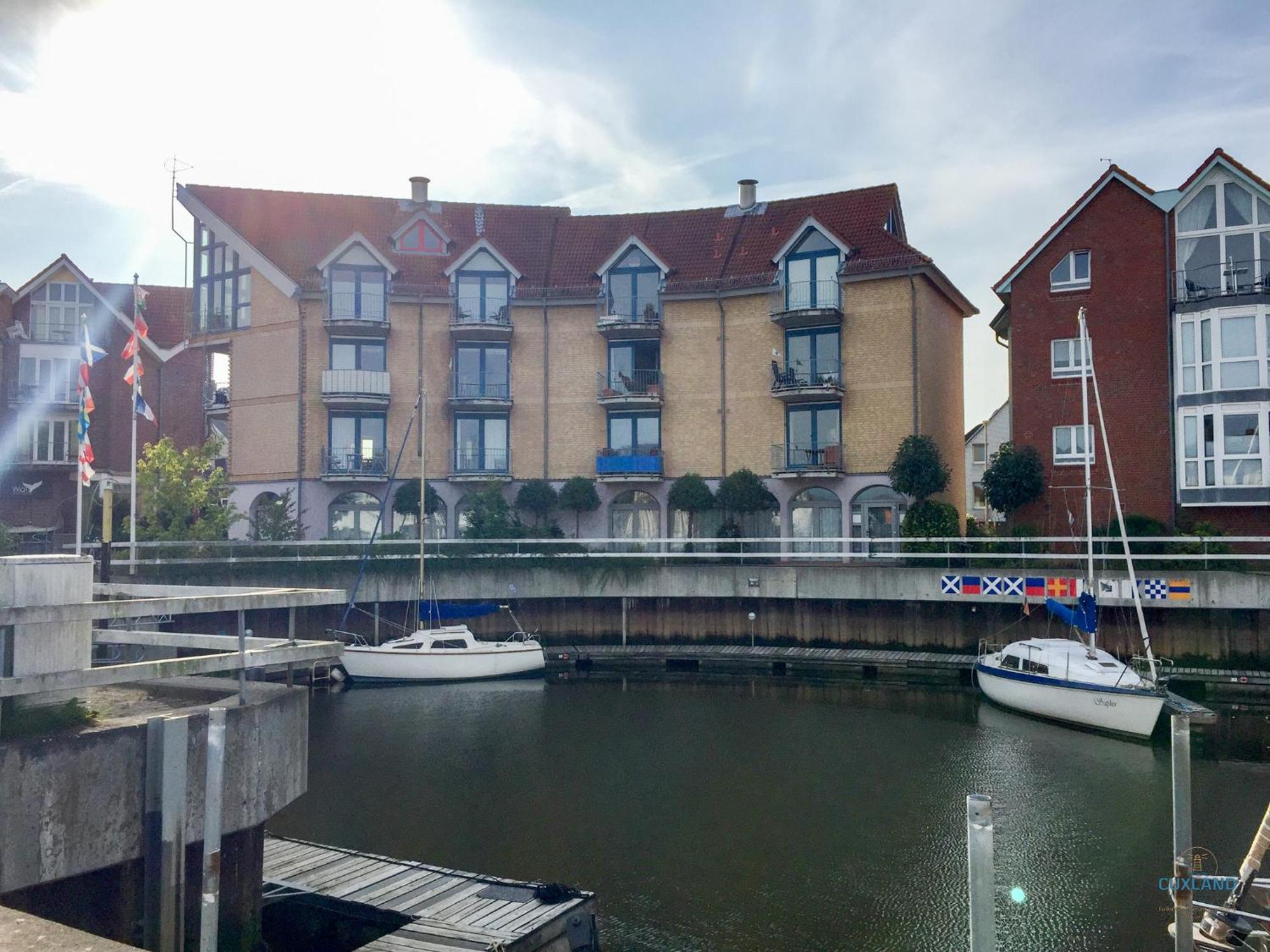 Urlaub Direkt In Der City Marina Cuxhaven Kültér fotó